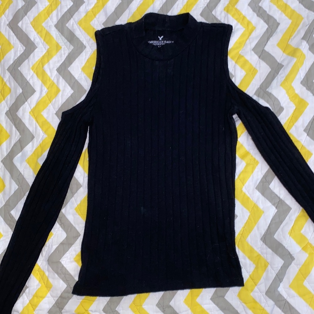 Cut Out Shoulder Top